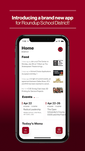 Android application Roundup Public Schools, MT screenshort
