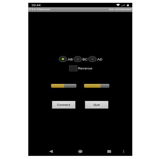 EV3 GSensor Remote logo