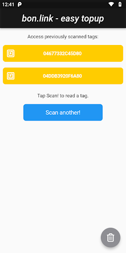 Android application bon.link screenshort