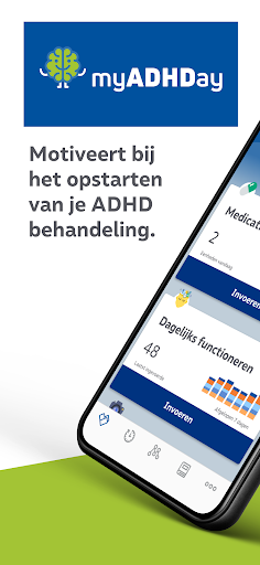 Android application MyADHDay screenshort