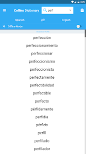 Collins Spanish Complete Dictionary 11.1.559 Apk 2