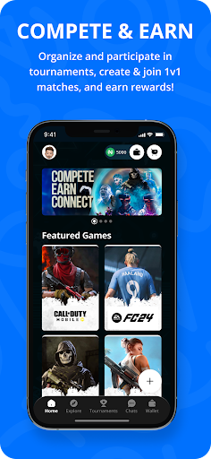 Android application Gameporte screenshort