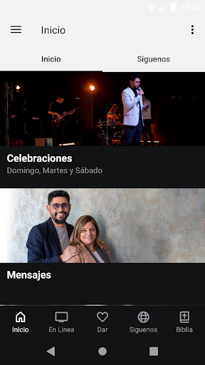 Android application Grupo ACI screenshort