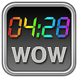 Rainbow Clock Widget (WOW) icon