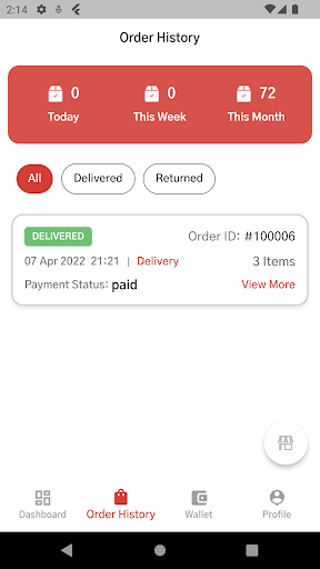 Mozilit Food Restaurant Screen 3