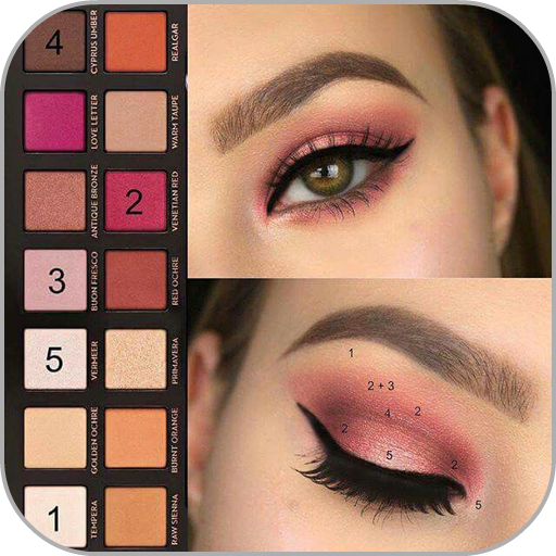 aprendo maquillaje (cara, ojo, labio)