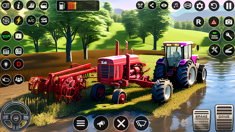 Real Tractor Driving Games 3Dのおすすめ画像2