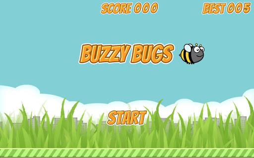 Android application Buzzy Bugs screenshort