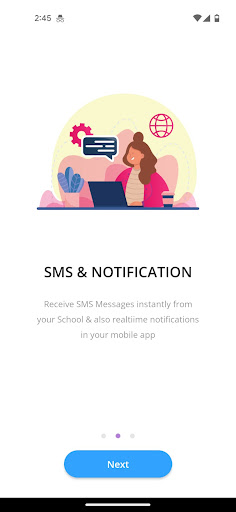 Android application SACTIN (Demo) screenshort