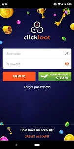 ClickLoot - Earn skins, games and gift cards