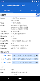 Avia Weather - METAR & TAF Capture d'écran