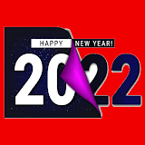 Happy New Year 2022 4K GIF icon