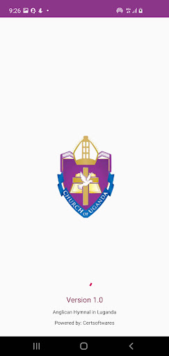 Android application Luganda Anglican hymnal screenshort