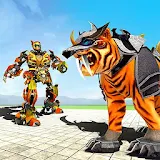 Futuristic Robot Tiger Real Robot Transformation icon
