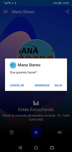 Android application Mana Stereo 103.5 Fm screenshort