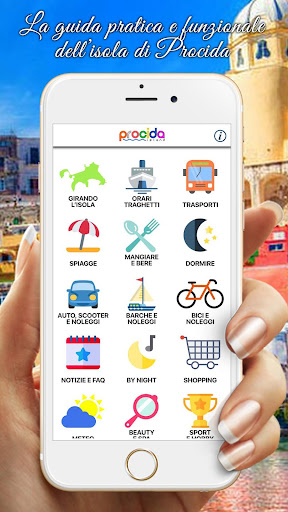 Android application Procida Island screenshort