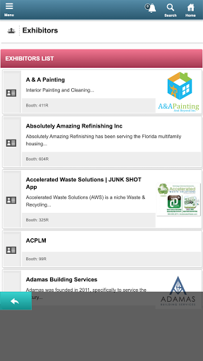 Bay Area Apartment Association Screen 3
