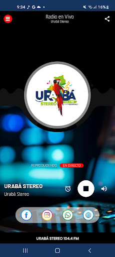 Android application Urabá Stereo screenshort