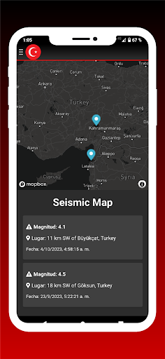 Earthquake - Turkey Screen 2