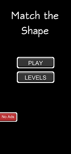 Android application Match the Shape: Skill Test screenshort