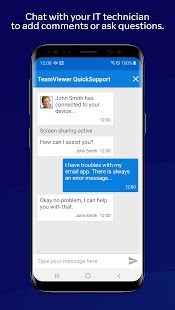 TeamViewer QuickSupport Screenshot