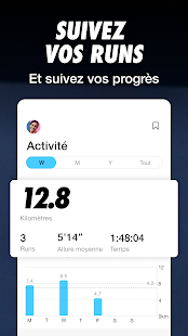 Nike Run Club : suivi running Capture d'écran