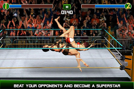 Screenshot 22 Beat Em Up Women Wrestling Rum android