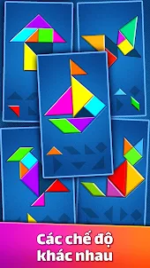 Câu đố Tangram: Polygram Games