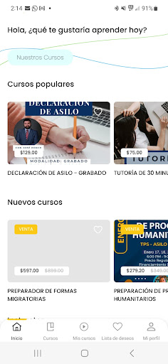 IIF Online Class Screen 3