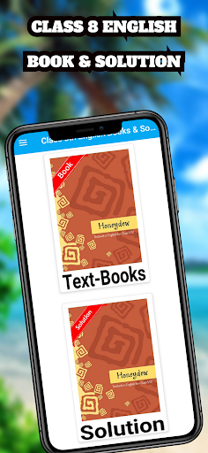 Android application Class 8th English Solution screenshort
