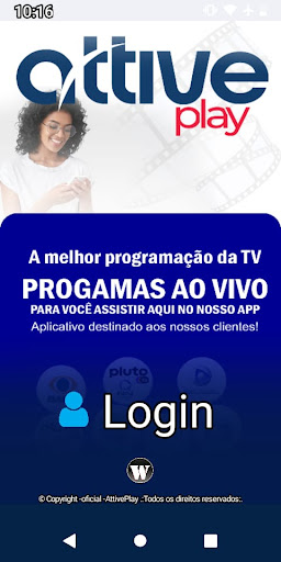 Android application Attiveplay - Canal de Clientes screenshort