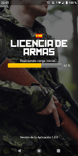 Android application Licencia de Armas España screenshort
