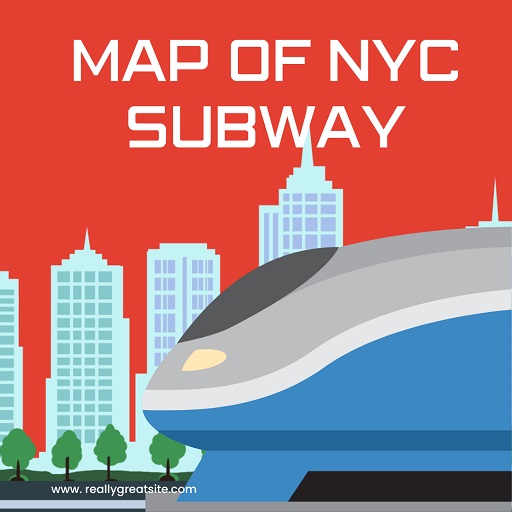Map of NYC Subway offline MTA‏ logo