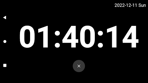 Android application Digital Clock screenshort