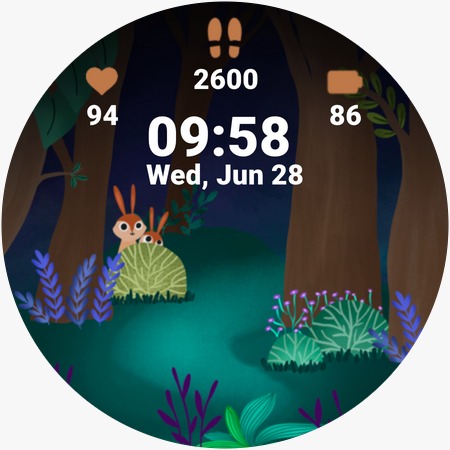 Enchanted Forest Watch Face