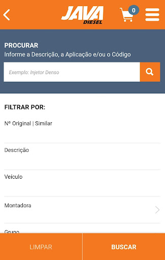 Java Diesel - Catálogo Screen 2