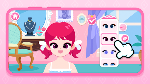 Screenshot of Princess Dress Up Game