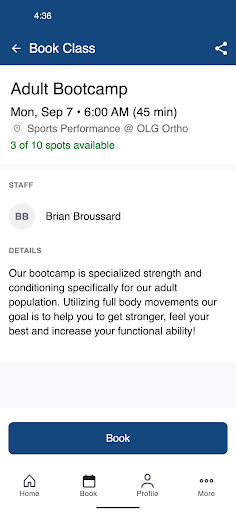 OLG Sports Performance screenshot 3