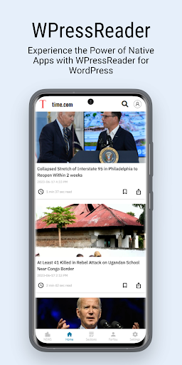WPressReader Premium Screen 3