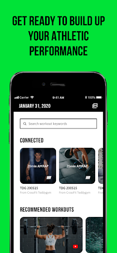 Android application SPOTU-Advanced Fitness Coach screenshort