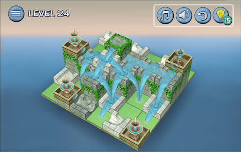 Flow Water Fountain 3D Puzzle screenshots 20