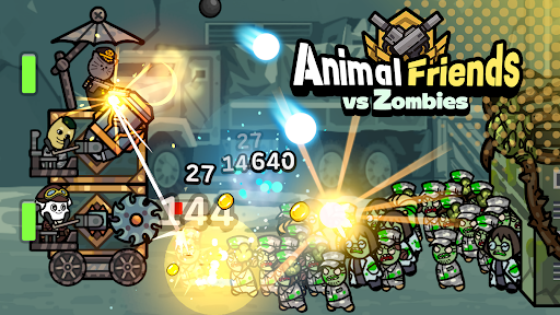 Screenshot Animal Friends vs Zombies