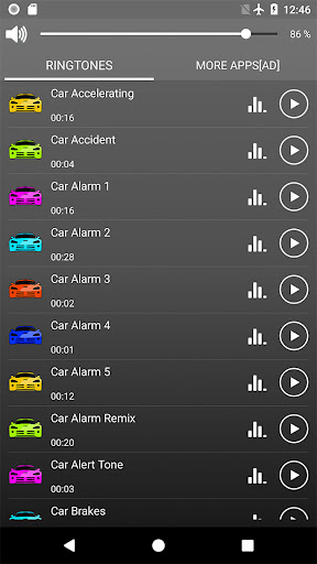 Car Sounds Ringtones Wallpaper Screen 2