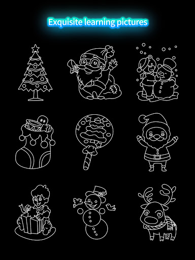 Draw Glow Christmas - Casual - games