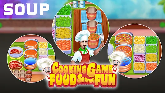 Cooking Games Food Serving Fun