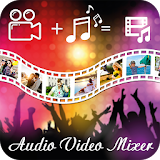 Audio Video Mixer : Add Music In To Video icon