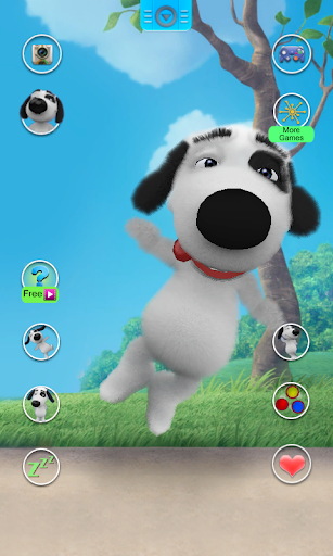 Android application Talking Dog screenshort