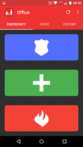 Alarm Control Screen 2