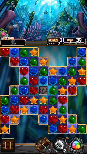 Jewel Poseidon : Jewel Match 3 - Puzzle - games