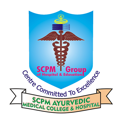 SCPM AYURVEDIC MEDICAL COLLEGE logo